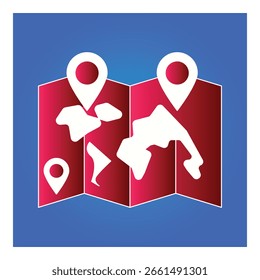 Orientación de la audiencia con el símbolo de Vector de marketing geográfico
