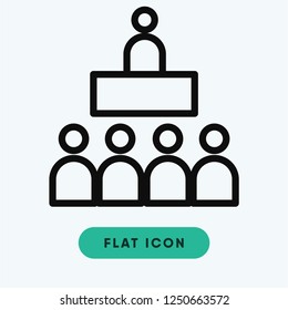 Audience vector icon