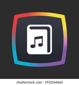 Audio Book - App Icon Button