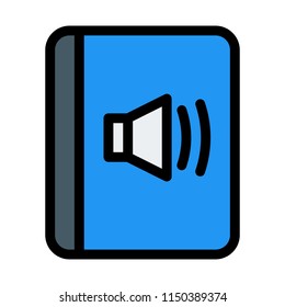 Audio Book Isolated