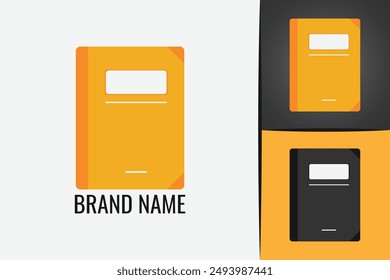 Audio Book store logo education Digital library. Literature emblem. knowledge logotype symbol