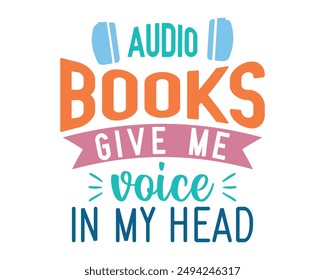 audio books give me voice in my head