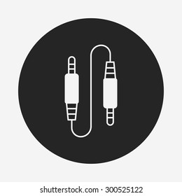 Audio cable icon