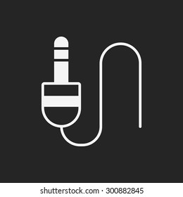 Audio cable icon