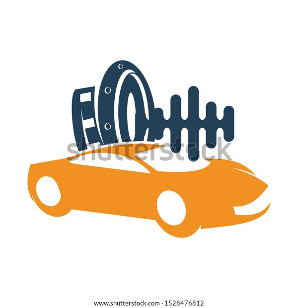 Audio Car Logo\
Template set Icon Symbol\
Vector
