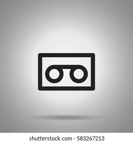 audio cartridge record icon 