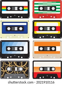 Audio Casette Tape Retro Music