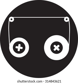audio cassette icon