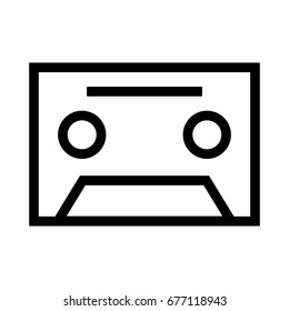 Audio cassette icon