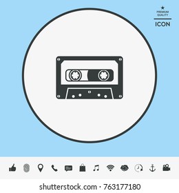 Audio Cassette Icon