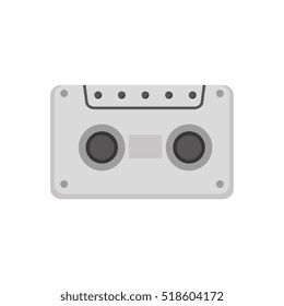 audio cassette retro media icon