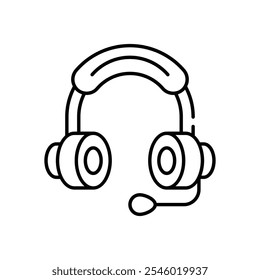 Audio Communication vector icon stock illustration