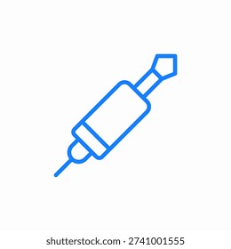 audio connector icon sign vector