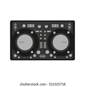 audio console professional icon vector illustration design