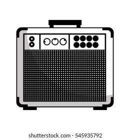 audio console professional icon vector illustration design