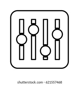 audio control panel icon