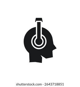 audio course  icons isolated on White Background. Flat style design
