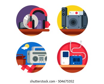 Audio device set