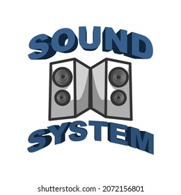 Logotipo de diseño gráfico de dispositivos de audio