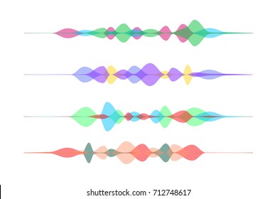 Audio digital equalizer technology, pulse musical.abstract of sound wave , light frequencies or bright equalizer . Neon colorful digital musical bar for technology concept