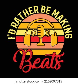 AUDIO ENGINEERING TYPOGRAPHY T SHIRT DESIGN