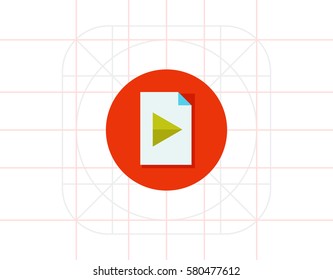 Audio file icon