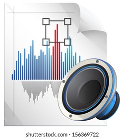 Audio File - Illustration
