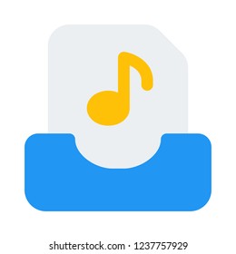 audio file inbox attachment