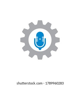 audio gear logo , broadcast logo