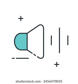 Audio Generation Digital Audio Synthesis Vector Icon Design