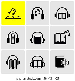 Audio guide icons