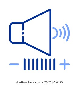 Elemento de icono de audio para diseño