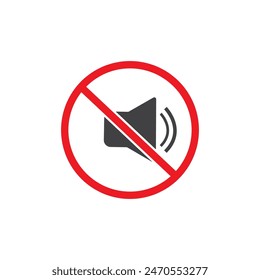 Audio icon flat design vector