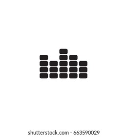 audio icon. sign design