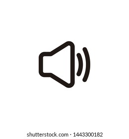 audio icon sign signifier vector