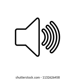 Audio icon. sound icon. speaker icon