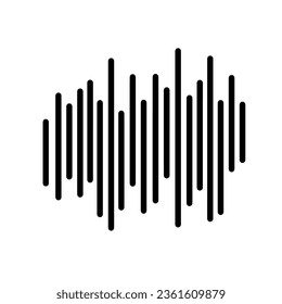 Audio Icon, True Black Icon