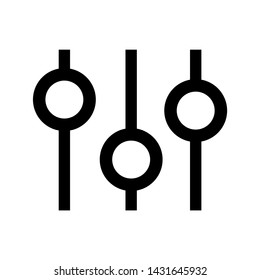 audio icon vector, black design.