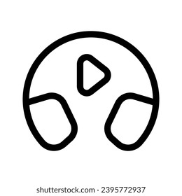 Audio Icon Vector Symbol Design Illustration