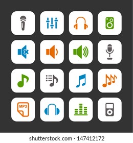 Audio icons