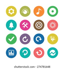audio icons universal set for web and mobile
