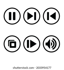 Audio Illustration icon black flat,vector image