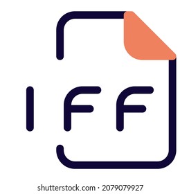 Audio Interchange File Format IFF is a file format designed to store audio data
