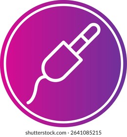 Audio Jack Colorful Icon Style
