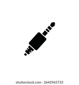 Audio jack connector plug stereo cable music device.