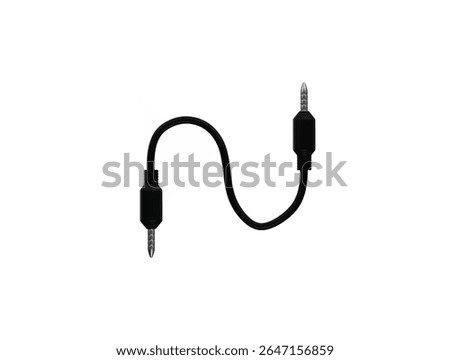 audio jack icon 3d illustration render