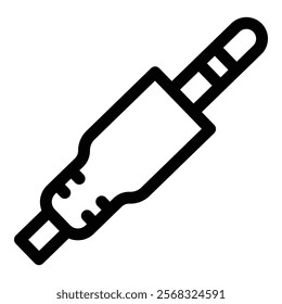 Audio Jack Icon Element For Design