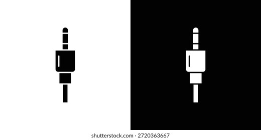 Iconos de conector de audio para proyectos gráficos y de Diseño web