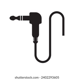 Audio jack icon,vector illustration template design
