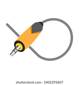 Audio jack icon,vector illustration template design